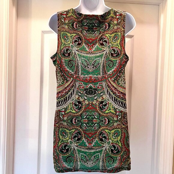 INC International Concepts-Women's Beaded Crystal Sleeveless Tunic Lined XL Top - Picture 11 of 16